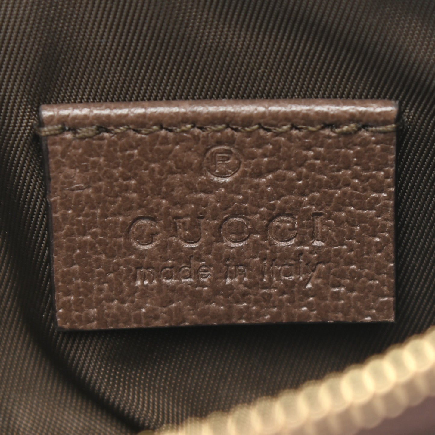 GG Supreme Monogram Web Ophidia Dome Key Pouch Beige New Acero