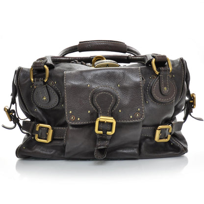 Chloe Leather Paddington Front Pocket Tote 1 of 8