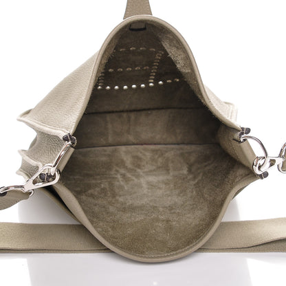 Hermes Taurillon Clemence Evelyne III PM Sauge 7 of 7