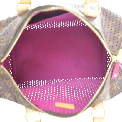 Louis Vuitton Monogram Perforated Speedy 30 Fuchsia 10 of 10