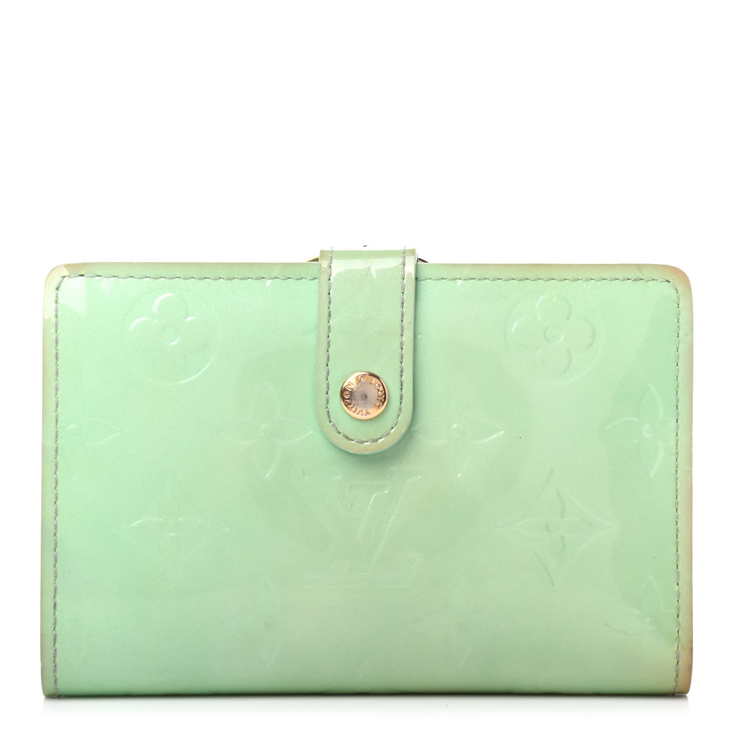 Louis Vuitton Vernis French Purse Wallet Peppermint 1 of 7
