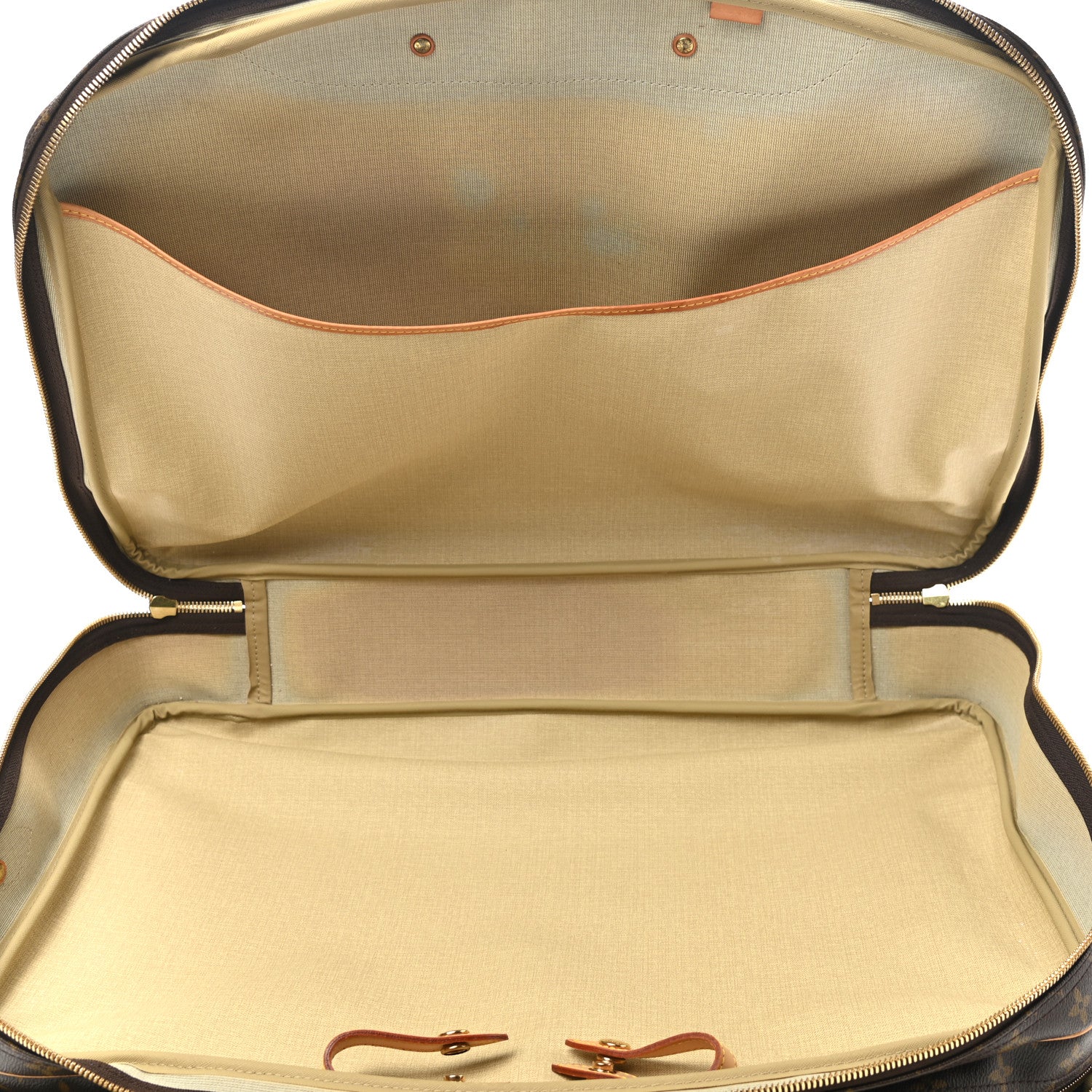 Louis Vuitton Monogram Alize 2 Compartment Luggage Travel Bag 6 of 18