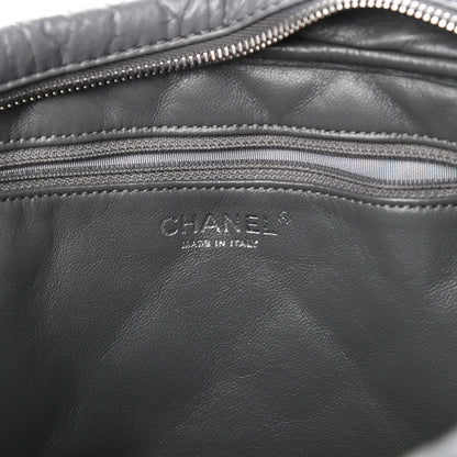 Chanel Aged Calfskin Quilted Large Reissue Camera Case Grey 6 of 11
