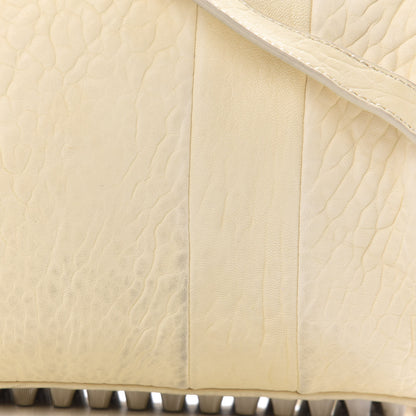 Alexander Wang Pebbled Lambskin Rocco Bone Silver Hardware 10 of 15