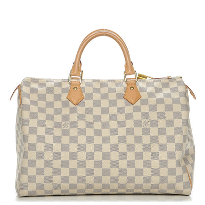 Louis Vuitton Damier Azur Speedy 35 1 of 8