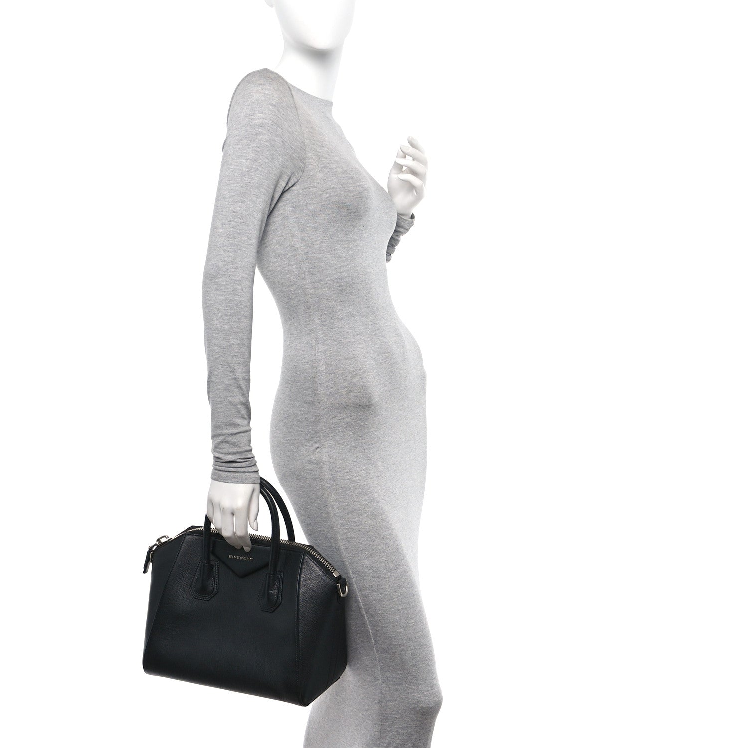 Givenchy Sugar Goatskin Small Antigona Black 2 of 11