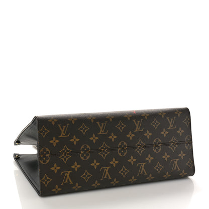 Louis Vuitton Monogram Fall In Love Onthego MM 4 of 8