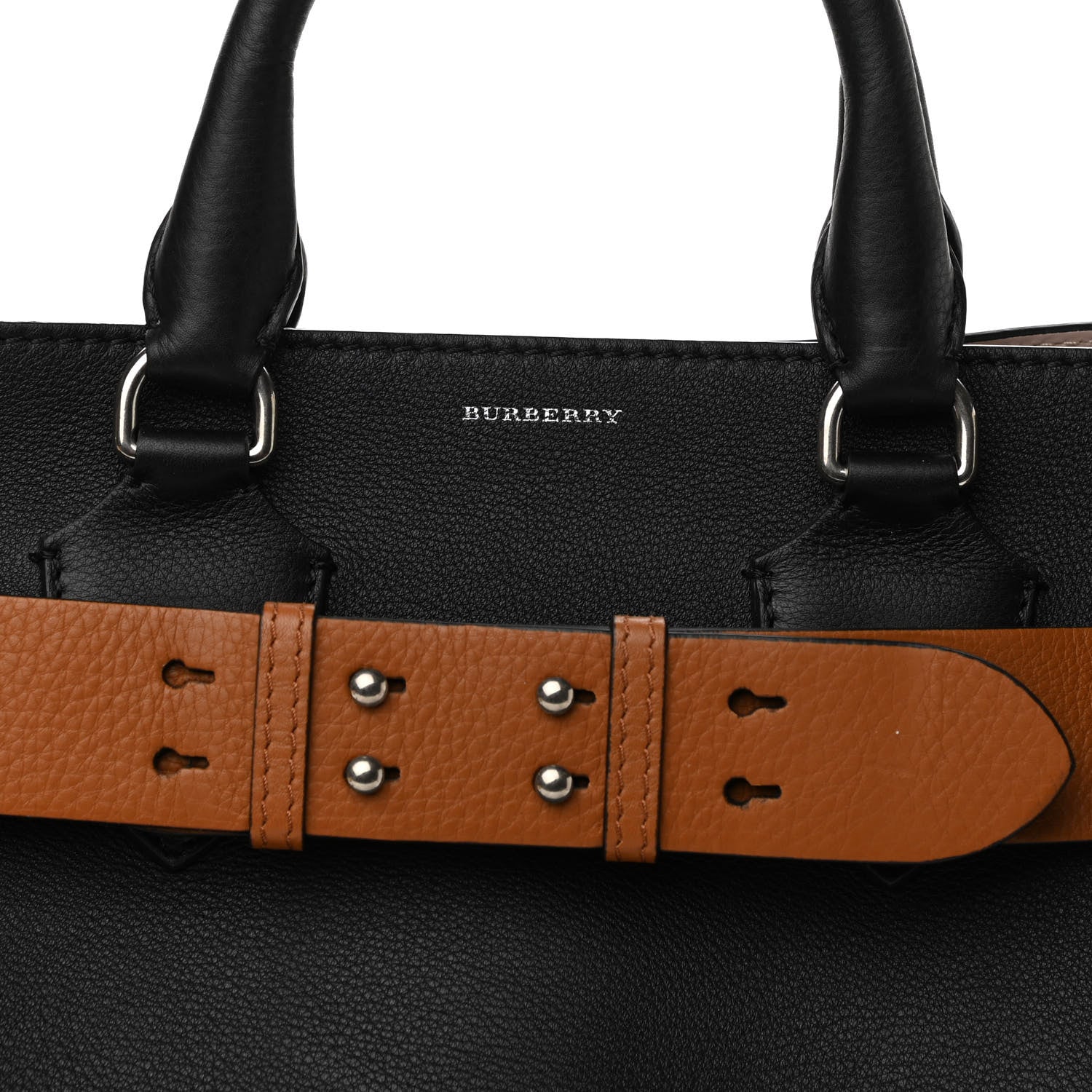 Burberry Soft Grain Calfskin Medium Belt Bag Black 9 of 12