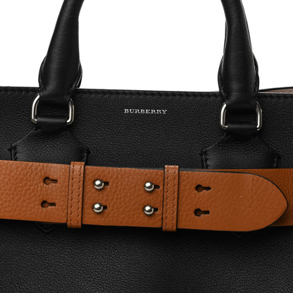 Burberry Soft Grain Calfskin Medium Belt Bag Black 9 of 12