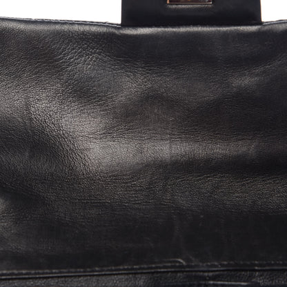 Chanel Lambskin Quilted East West Flap Black 8 of 10
