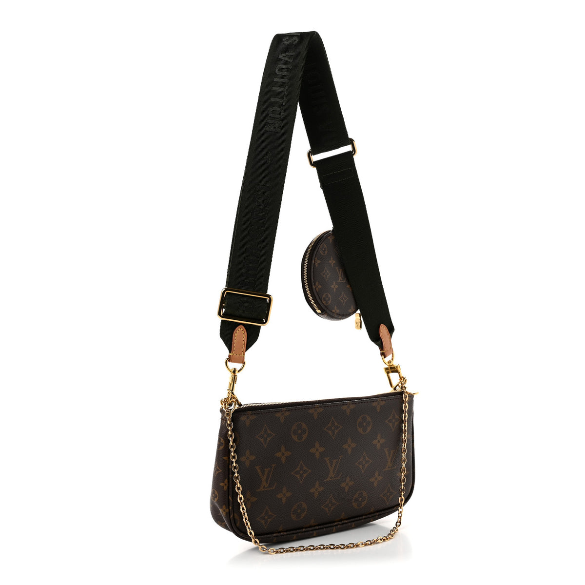 Monogram Multi Pochette Accessories Kaki