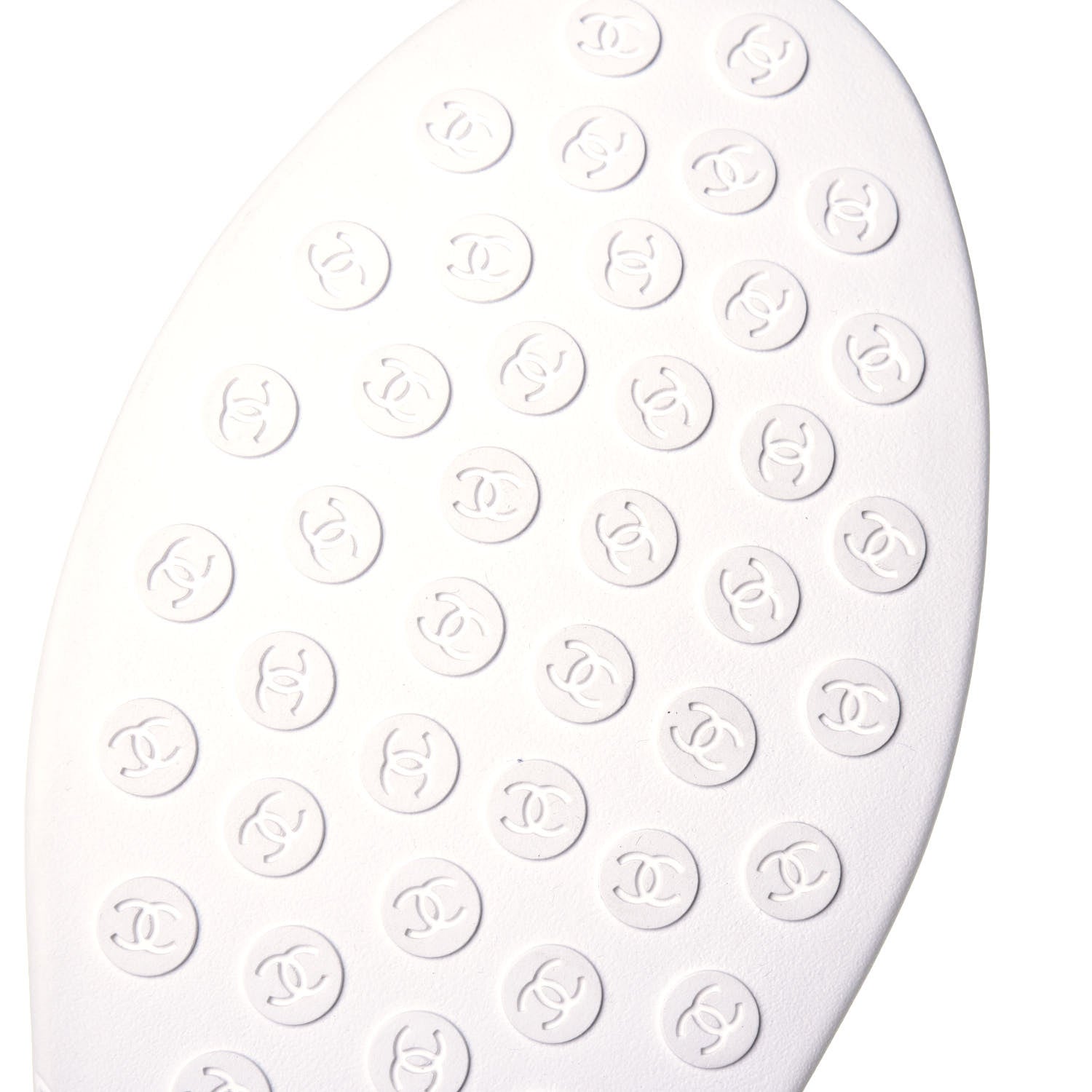 Chanel Sequin CC Sneakers 42 White 6 of 9