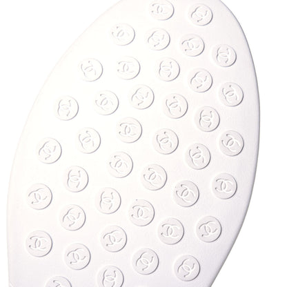 Chanel Sequin CC Sneakers 42 White 6 of 9