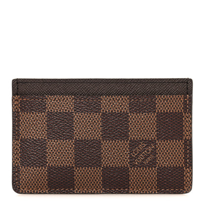 Louis Vuitton Damier Ebene Card Holder 1 of 7