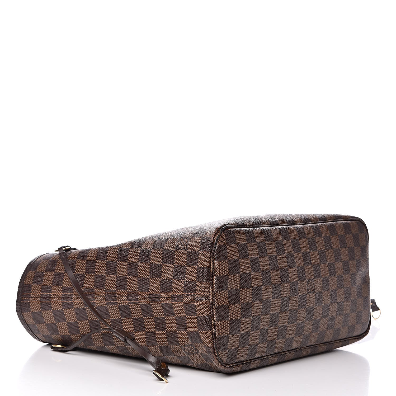Louis Vuitton Damier Ebene Neo Neverfull MM Rose Ballerine 4 of 12