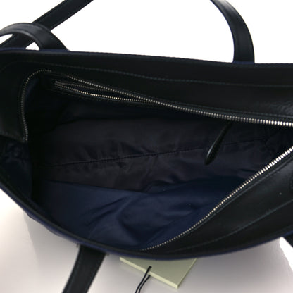 Burberry Nylon Logo Small Ardwell Tote Navy 5 of 8