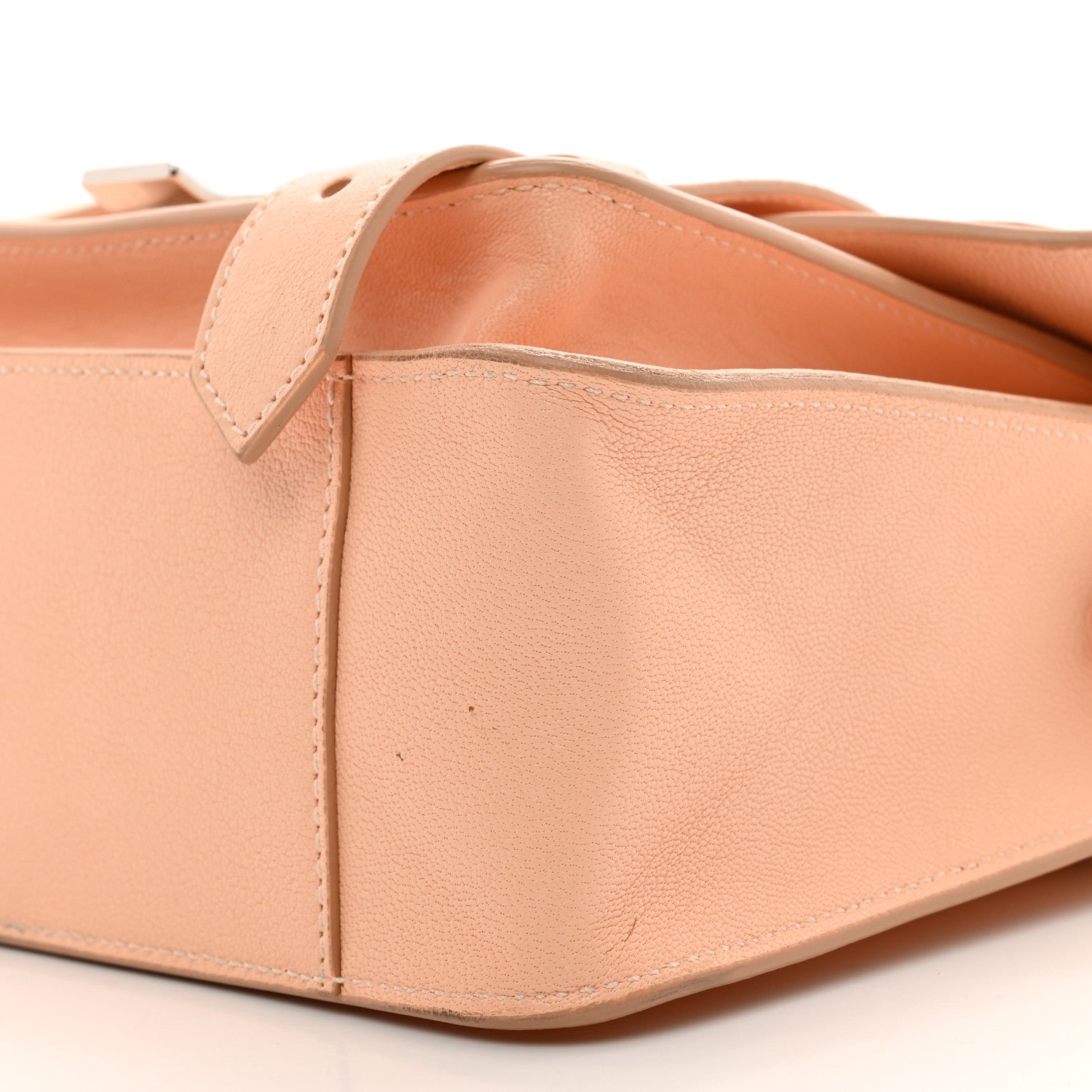 Proenza Schouler Lambskin Tiny PS1 Satchel Peach 9 of 10