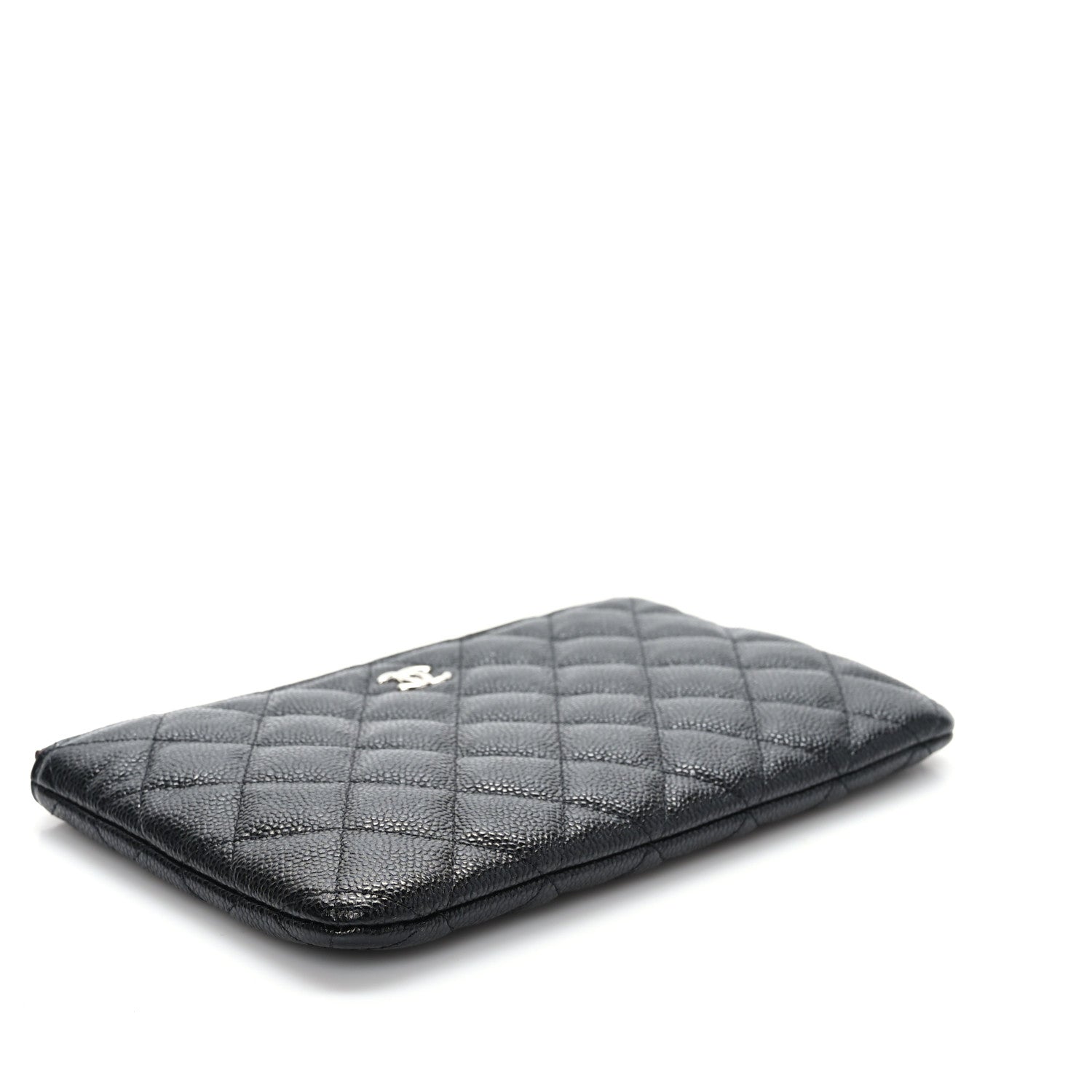 Chanel Caviar Quilted Cosmetic Case Black 4 of 7