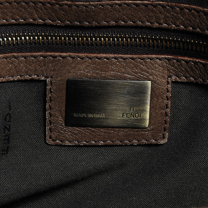 Fendi Vitello Palma Doctor B Tote Bag Fango 6 of 11