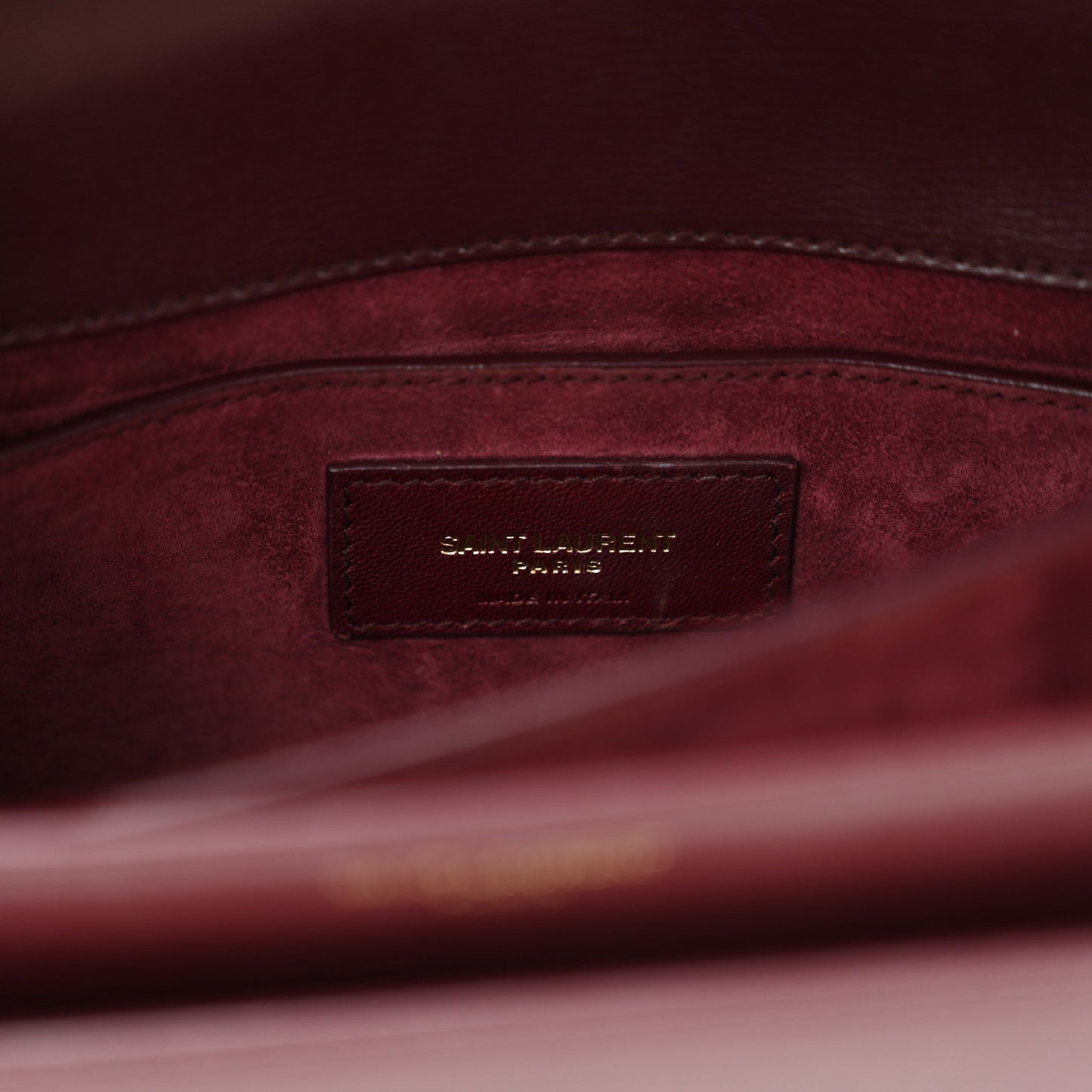 Calfskin Medium Monogram Sunset Pallisandre