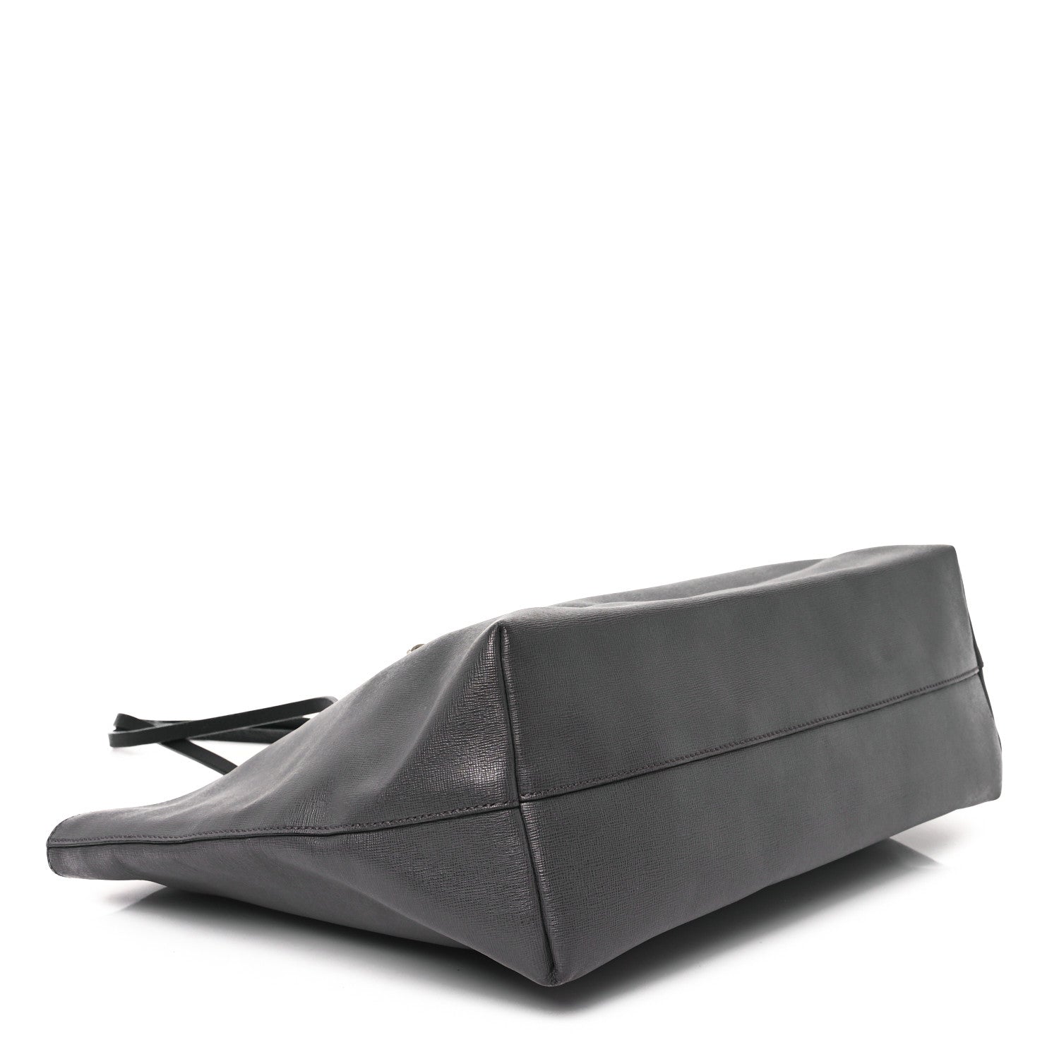 Fendi Vitello Elite Cuoio Monster Buggies Medium Roll Tote Carbone Black Multicolor Magenta 4 of 11