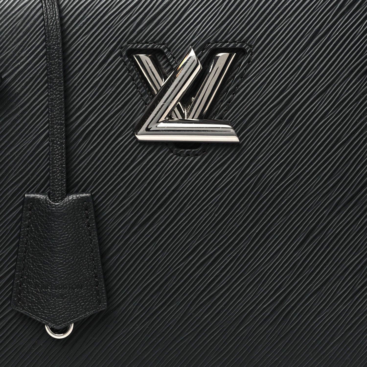 Louis Vuitton Epi Twist Tote Black 7 of 9