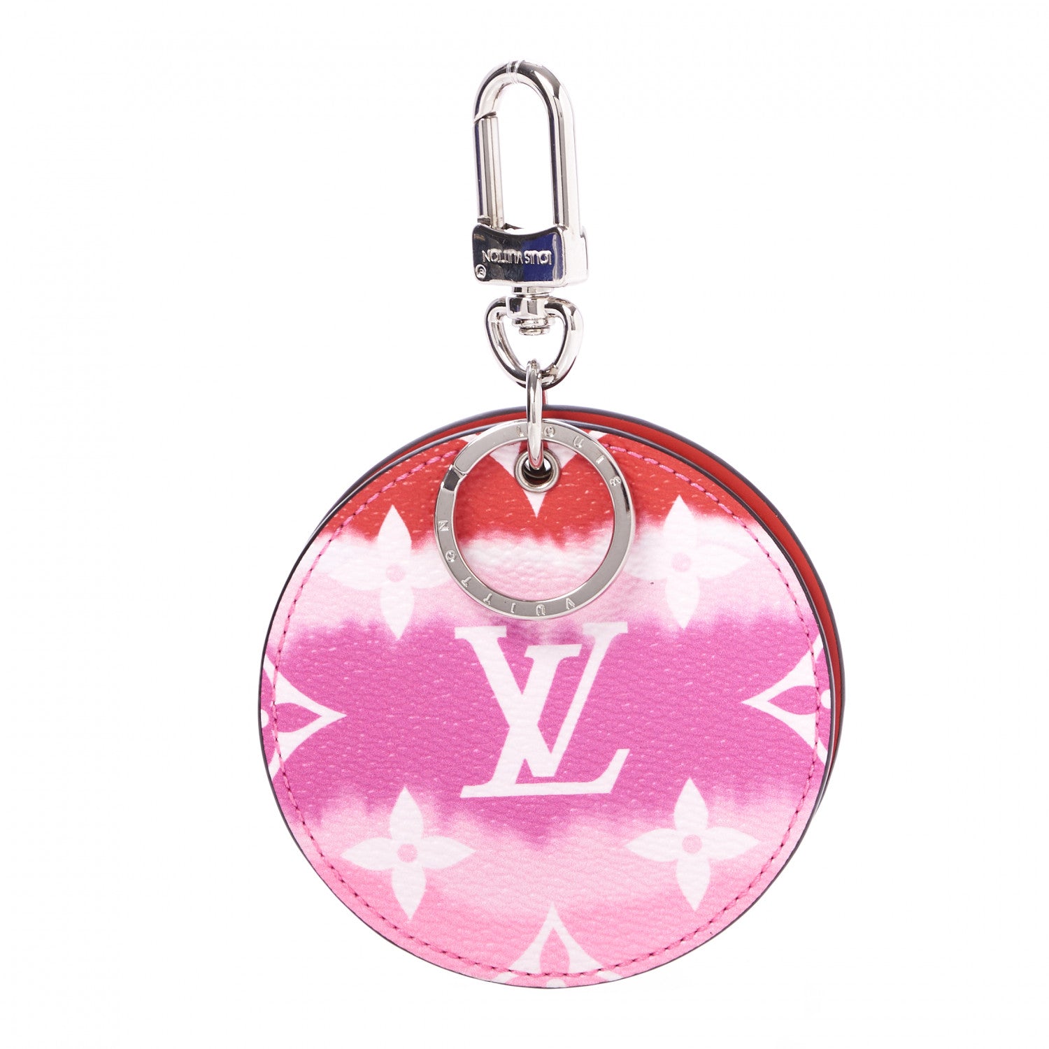 Louis Vuitton Monogram Escale Bag Charm Key Holder Rouge 1 of 5