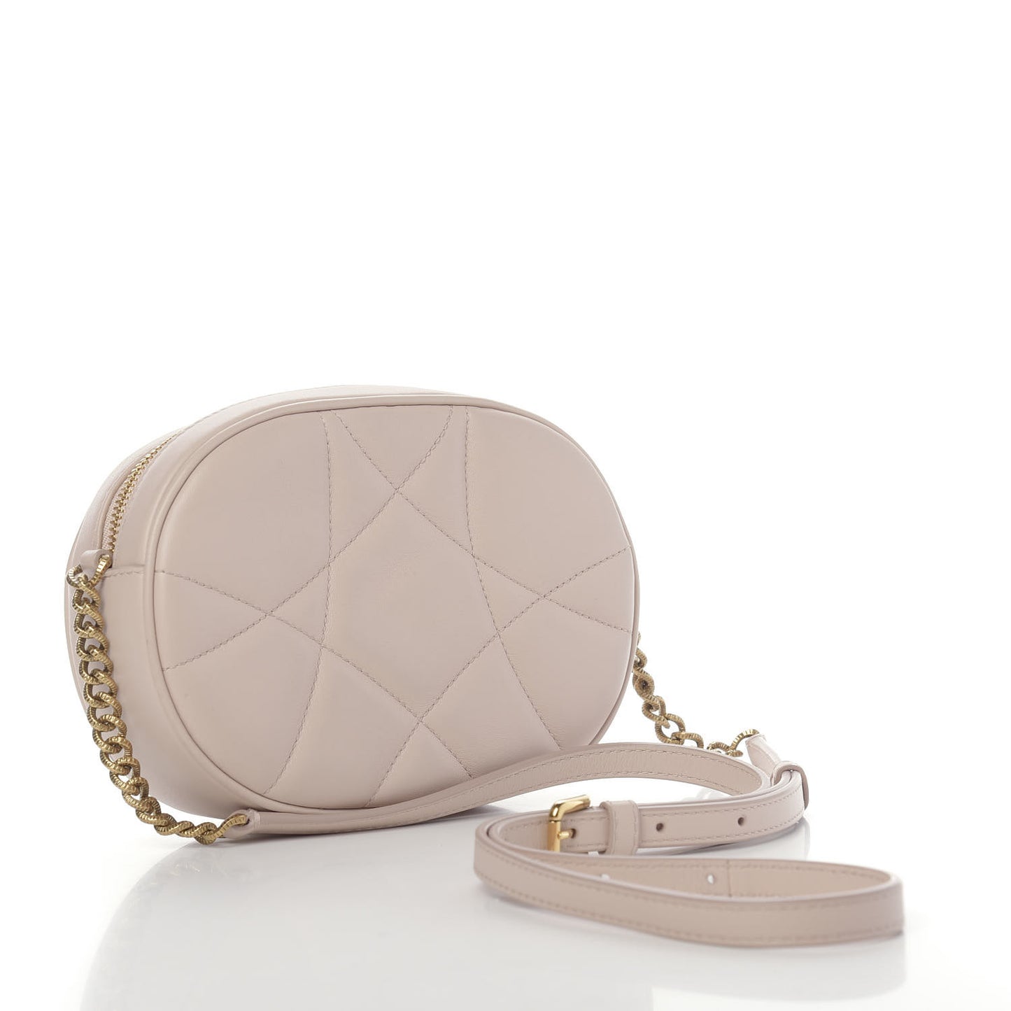 Calfskin Devotion Crossbody Bag Cipria