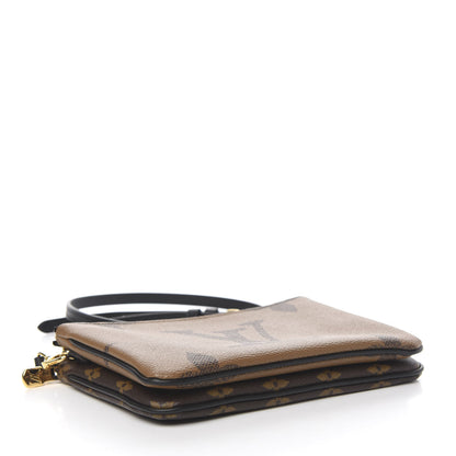 Louis Vuitton Reverse Monogram Giant Double Zip Pochette 3 of 10