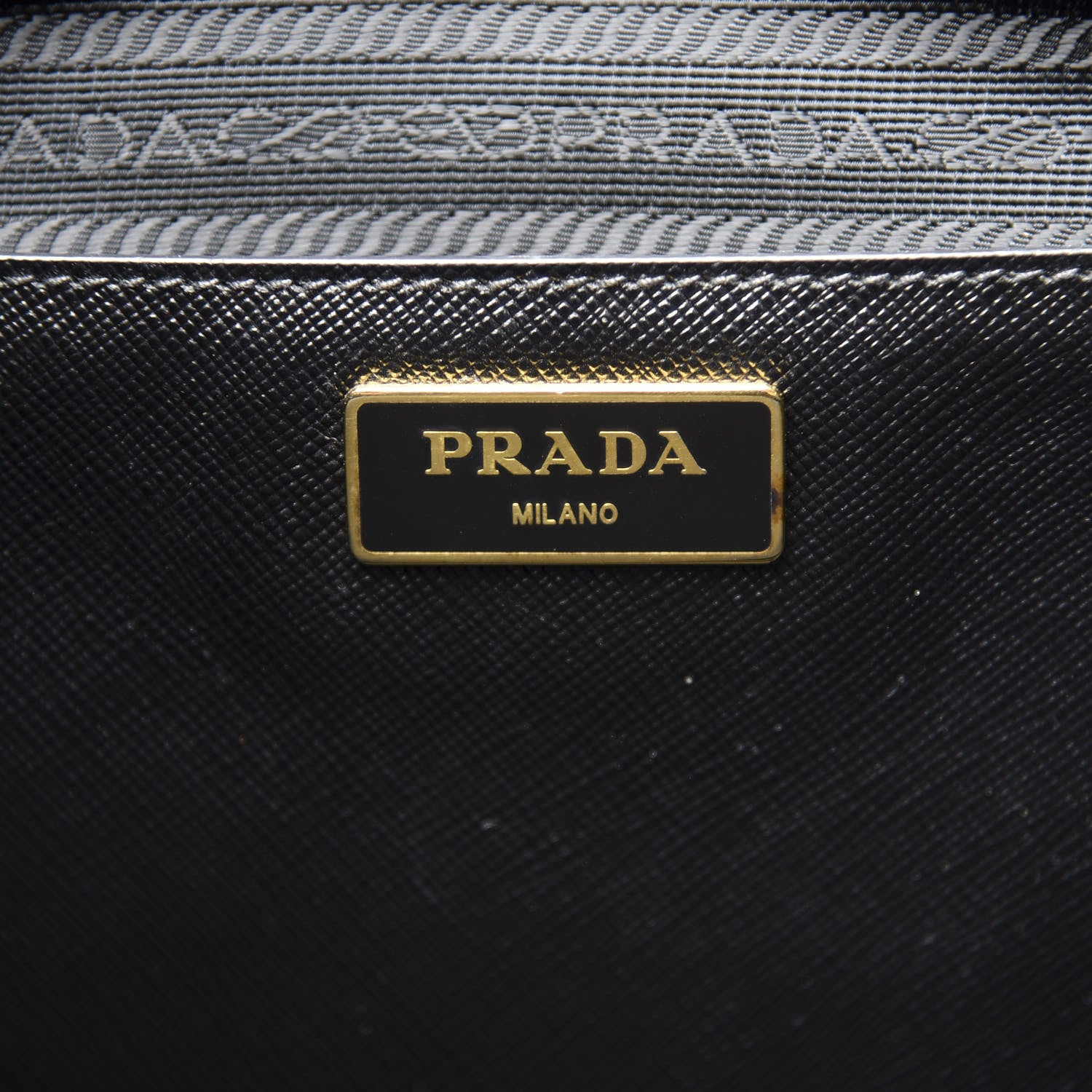 Prada Saffiano Large Galleria Double Zip Tote Black 7 of 16