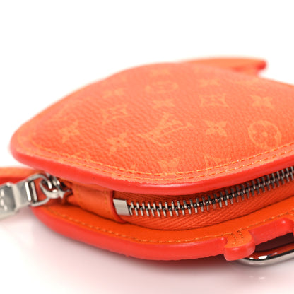 Louis Vuitton Monogram Crab Bag Charm Orange 8 of 8