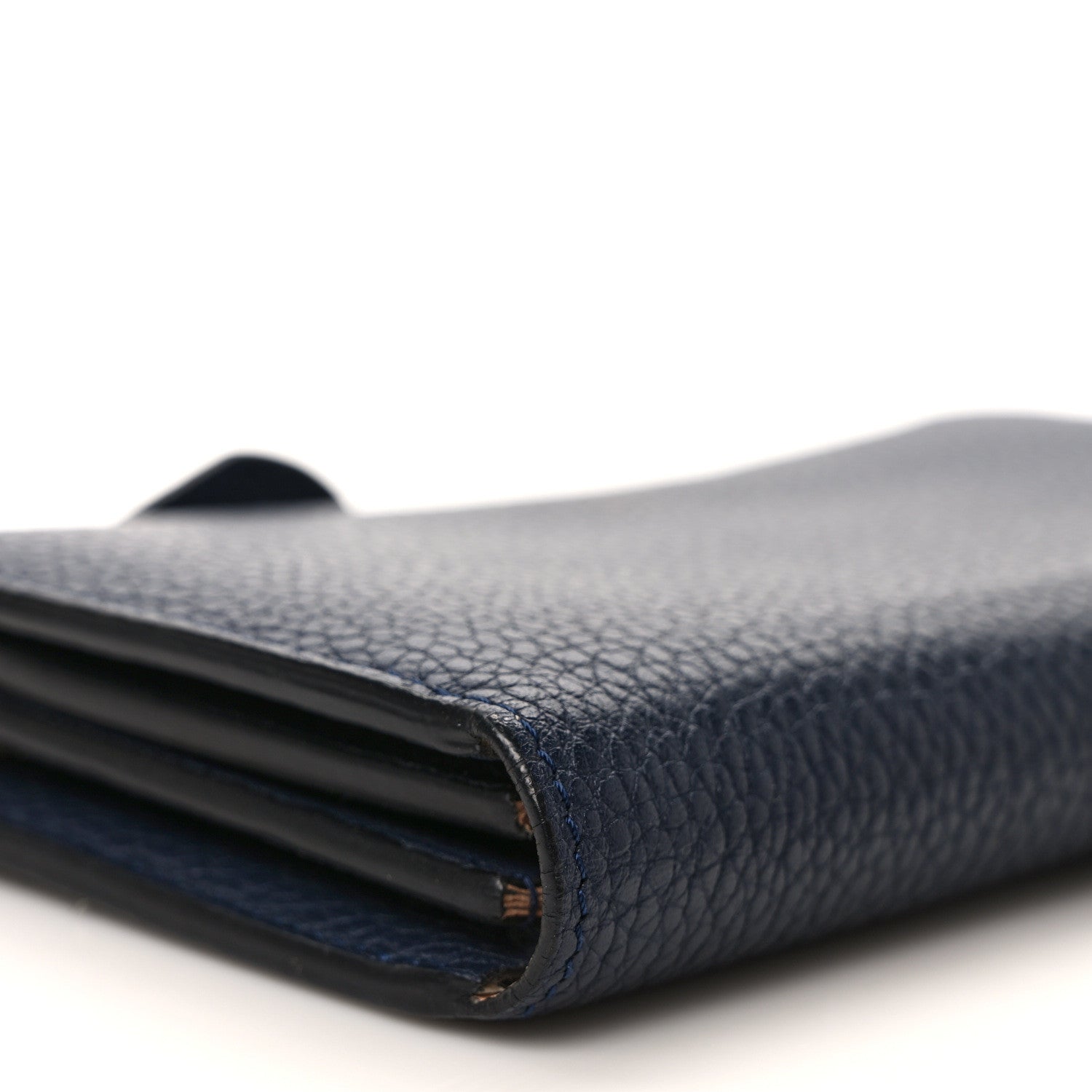 Louis Vuitton Taurillon Comete Wallet Blue Marine 7 of 8