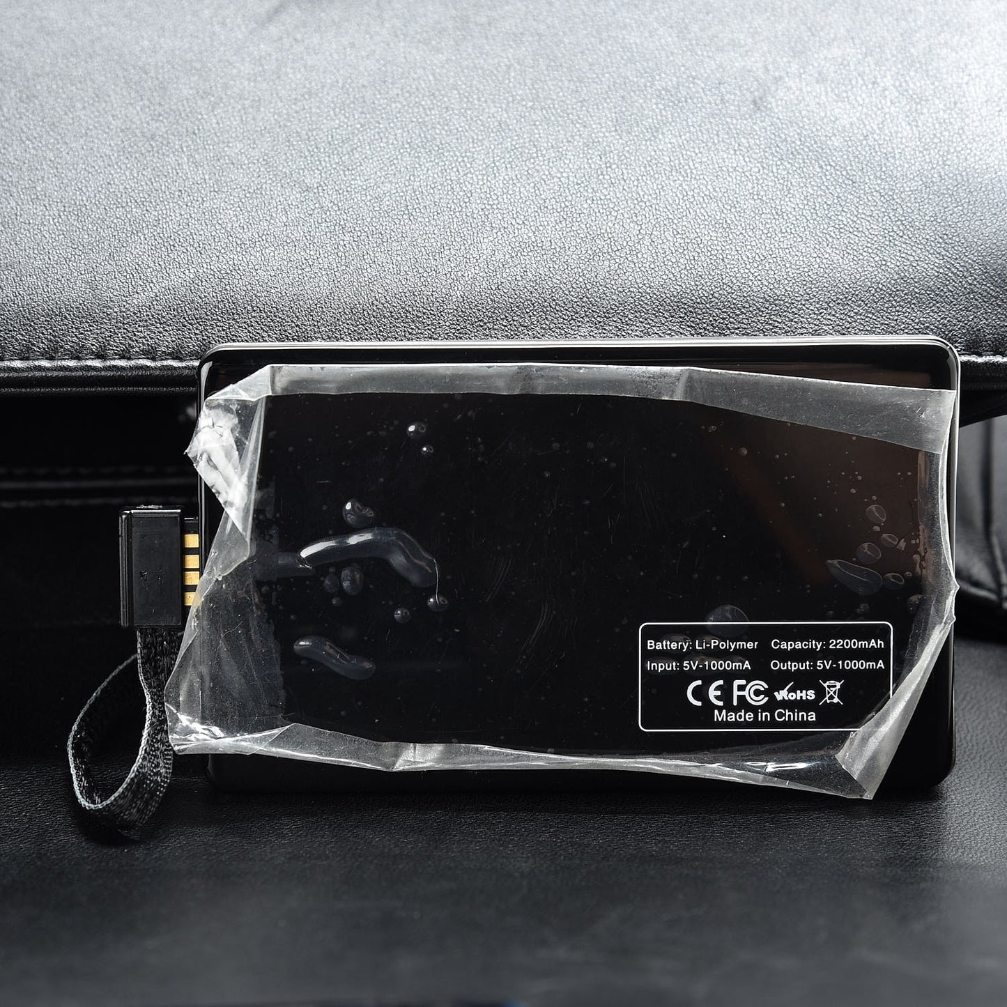 Lambskin Satin LED Metal Small Boy Flap Black