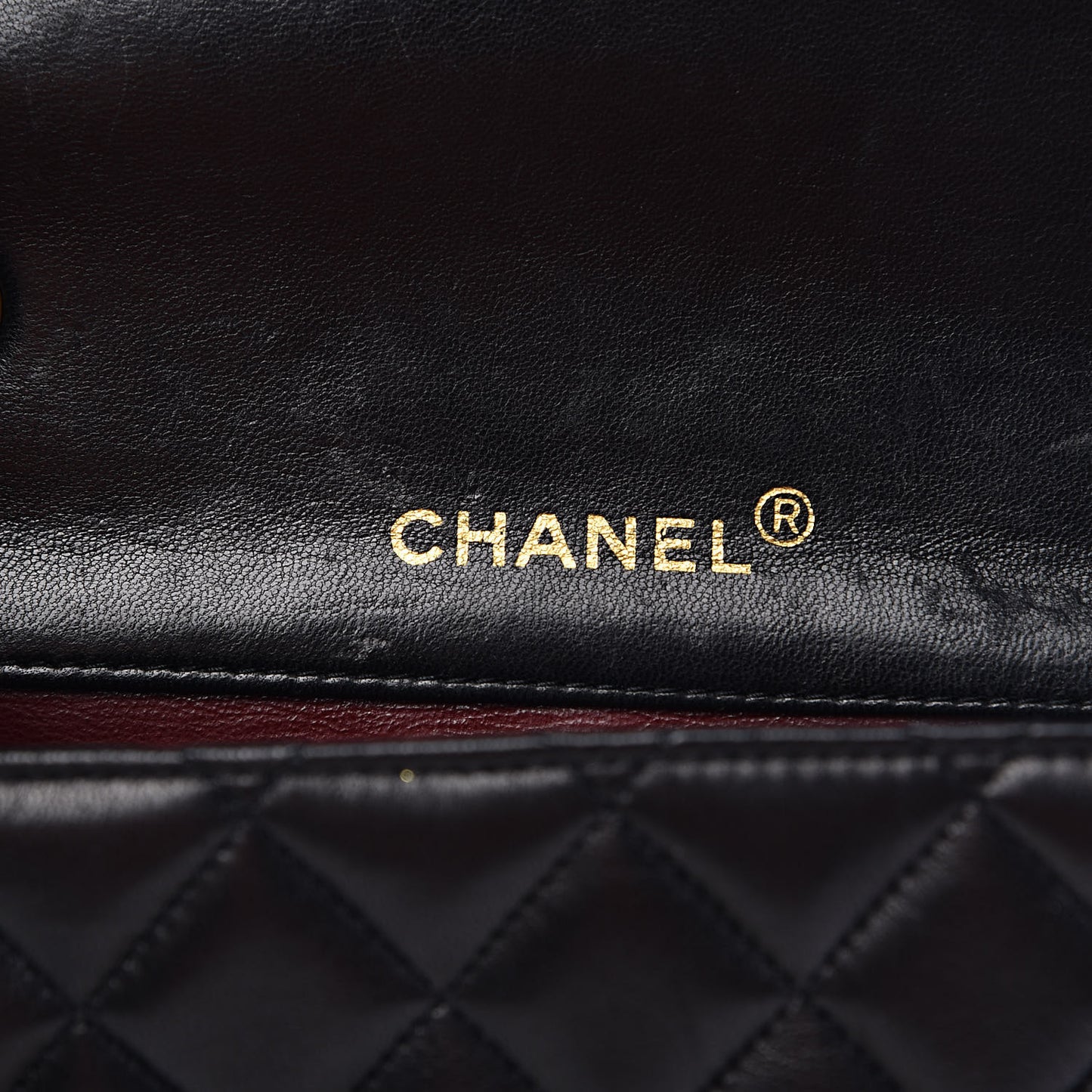 Lambskin Quilted Small Single Flap Bag Black