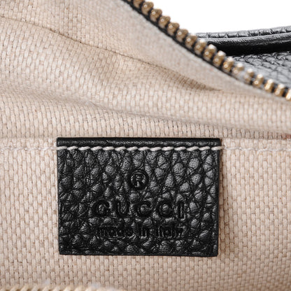 Gucci Pebbled Calfskin Small Soho Disco Bag Black 6 of 7