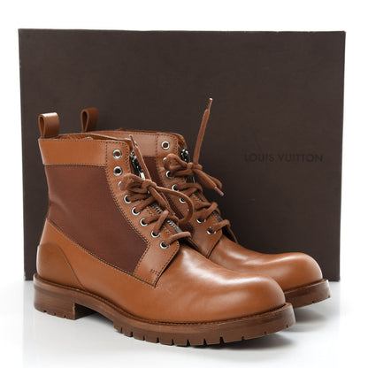 Louis Vuitton Calfskin Bengale Ankle Boots 8.5 Havane 12 of 12