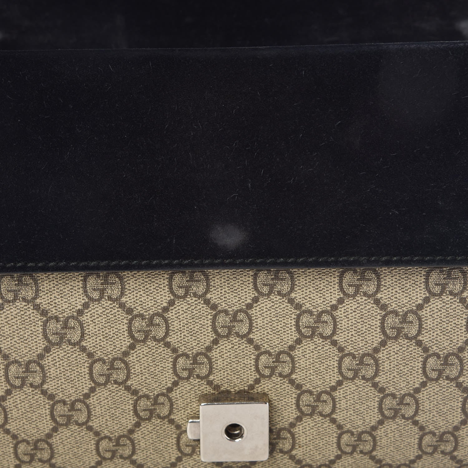 Gucci GG Supreme Monogram Small Dionysus Shoulder Bag Black 9 of 14