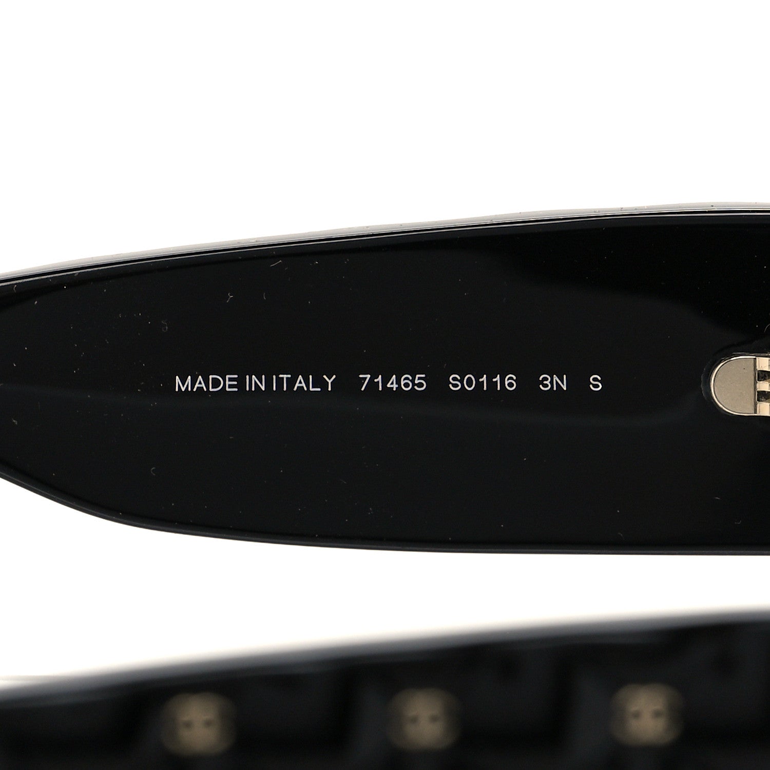 Chanel Acetate Quilted CC Pilot Sunglasses 71465 Black 6 of 8