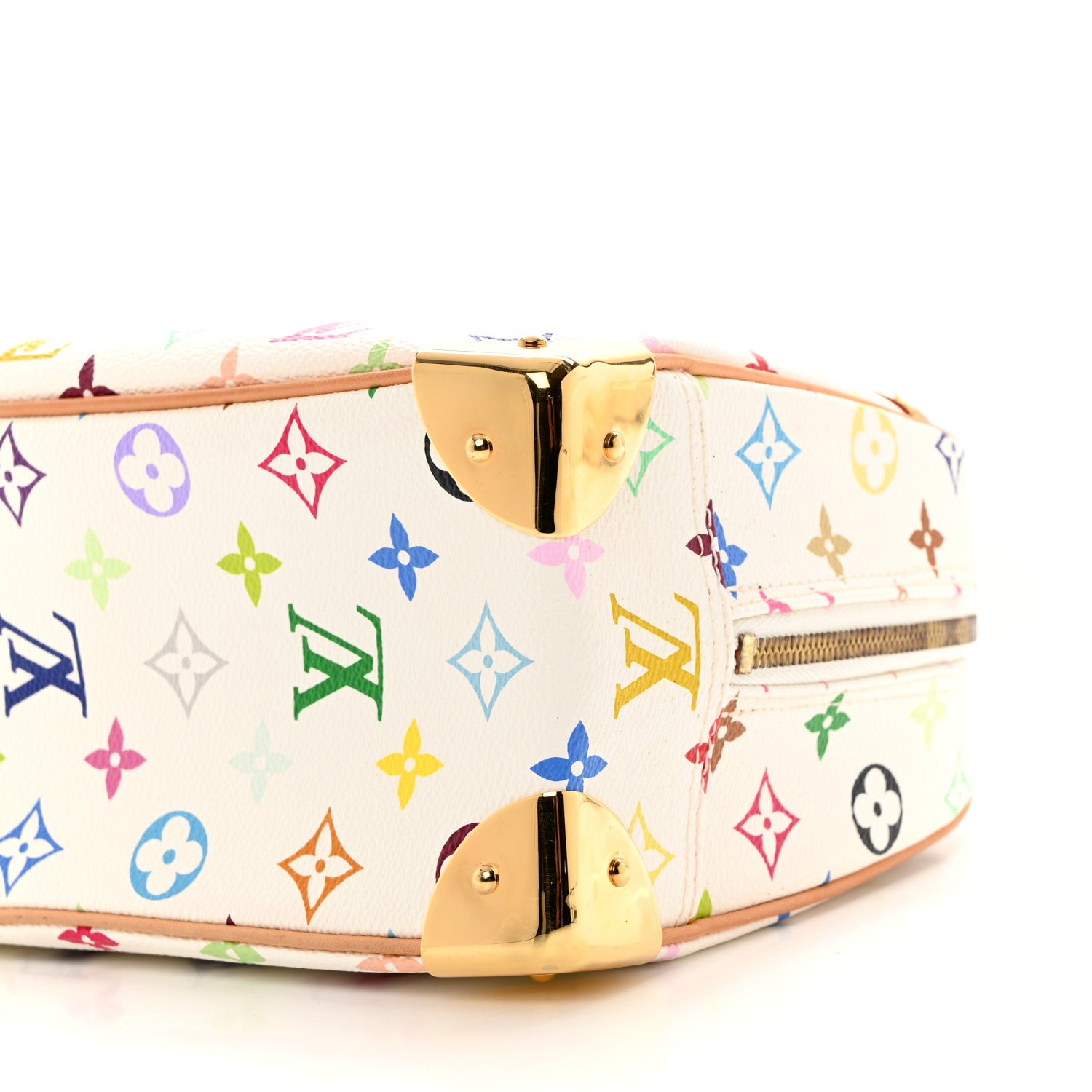 Louis Vuitton Monogram Multicolor Trouville White 9 of 10