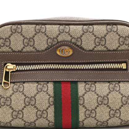 Gucci GG Supreme Monogram Web Small Ophidia Belt Bag Dark Brown 10 of 10