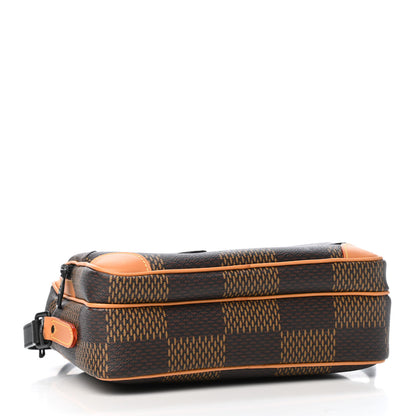 Louis Vuitton X NIGO Giant Damier Ebene Monogram Nil Messenger 3 of 4