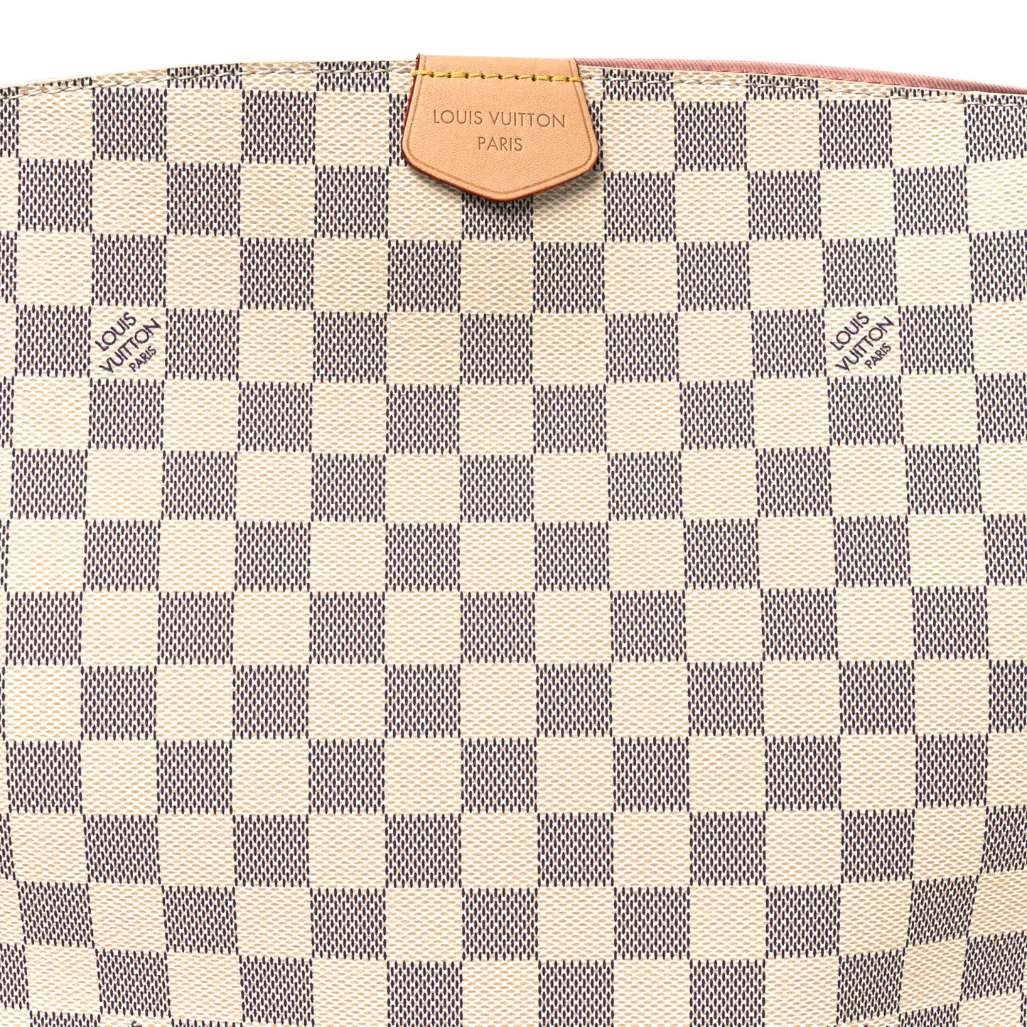 Damier Azur Graceful PM Rose Ballerine