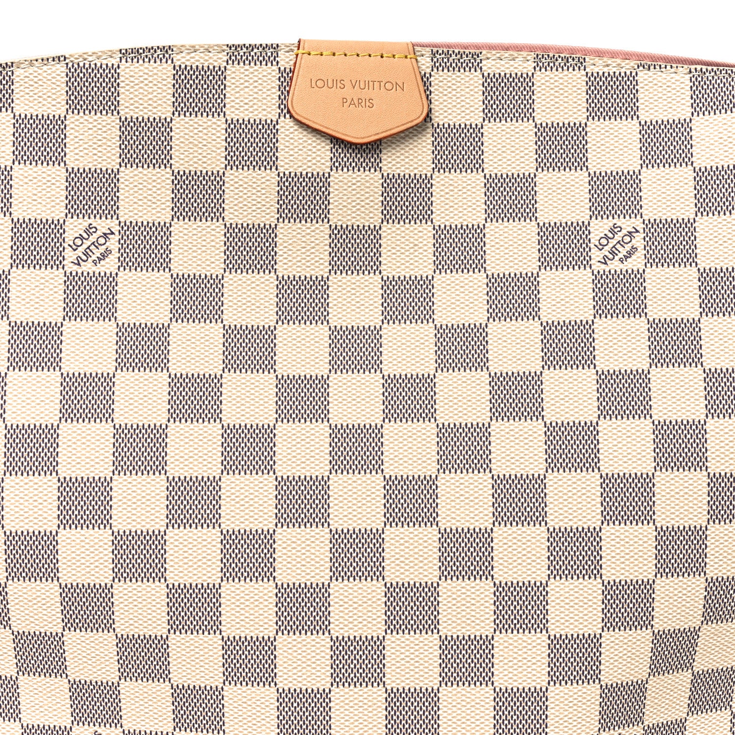 Louis Vuitton Damier Azur Graceful PM Rose Ballerine 7 of 9