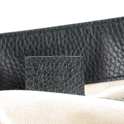 Gucci Calfskin GG Marmont Messenger Bag Black 7 of 7