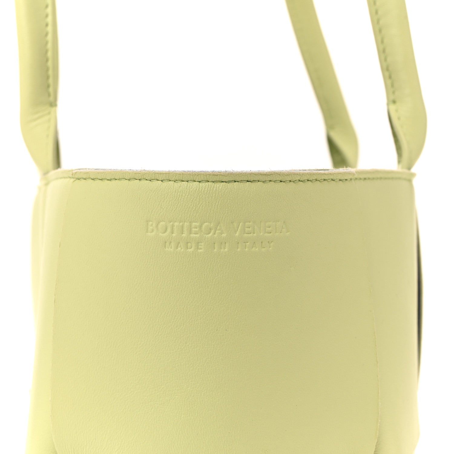 Bottega Veneta Nappa Maxi Intrecciato Small Arco Tote Lemon 15 of 15