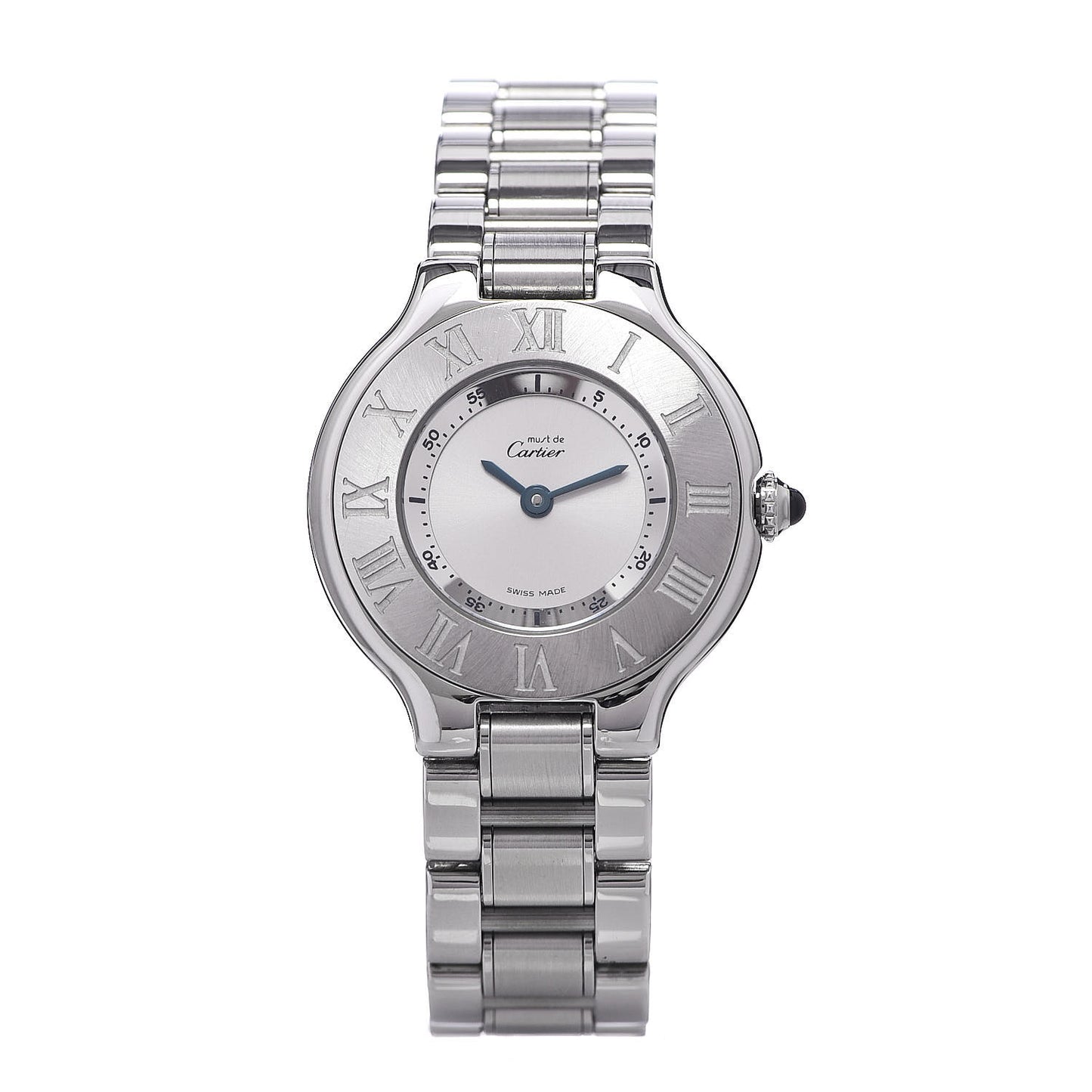 Stainless Steel 28mm Must De 21 Quartz Watch