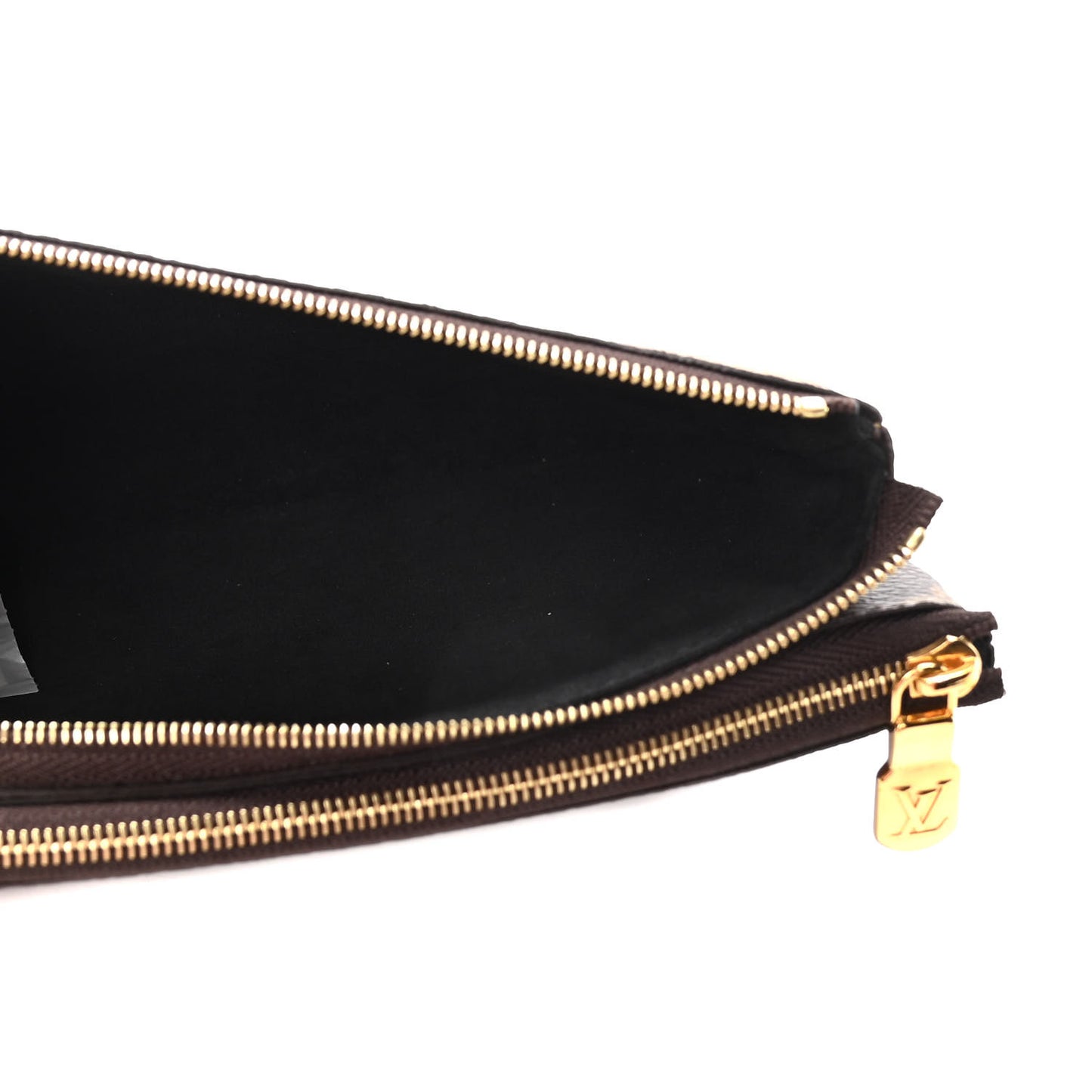 Reverse Monogram Giant Double Zip Pochette