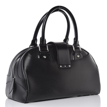 Louis Vuitton Epi Bowling Montaigne GM Black 3 of 12
