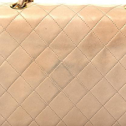 Chanel Lambskin Quilted Mini Square Flap Beige 10 of 10