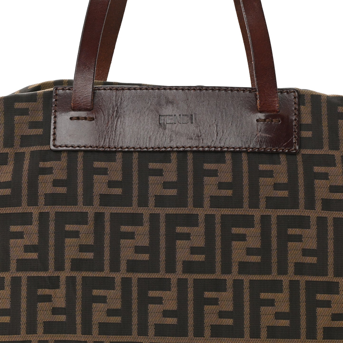 Zucca Calfskin Large Shopper Tote Tobacco